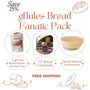 Whether you're new to baking gluten free bread or a bread baking pro, this money saving pack is for you! Save 25% when buying in bundled pack price, plus free shipping!