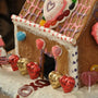 Gluten free gingerbread house made with gfJules gluten free graham cracker - gingerbread mix
