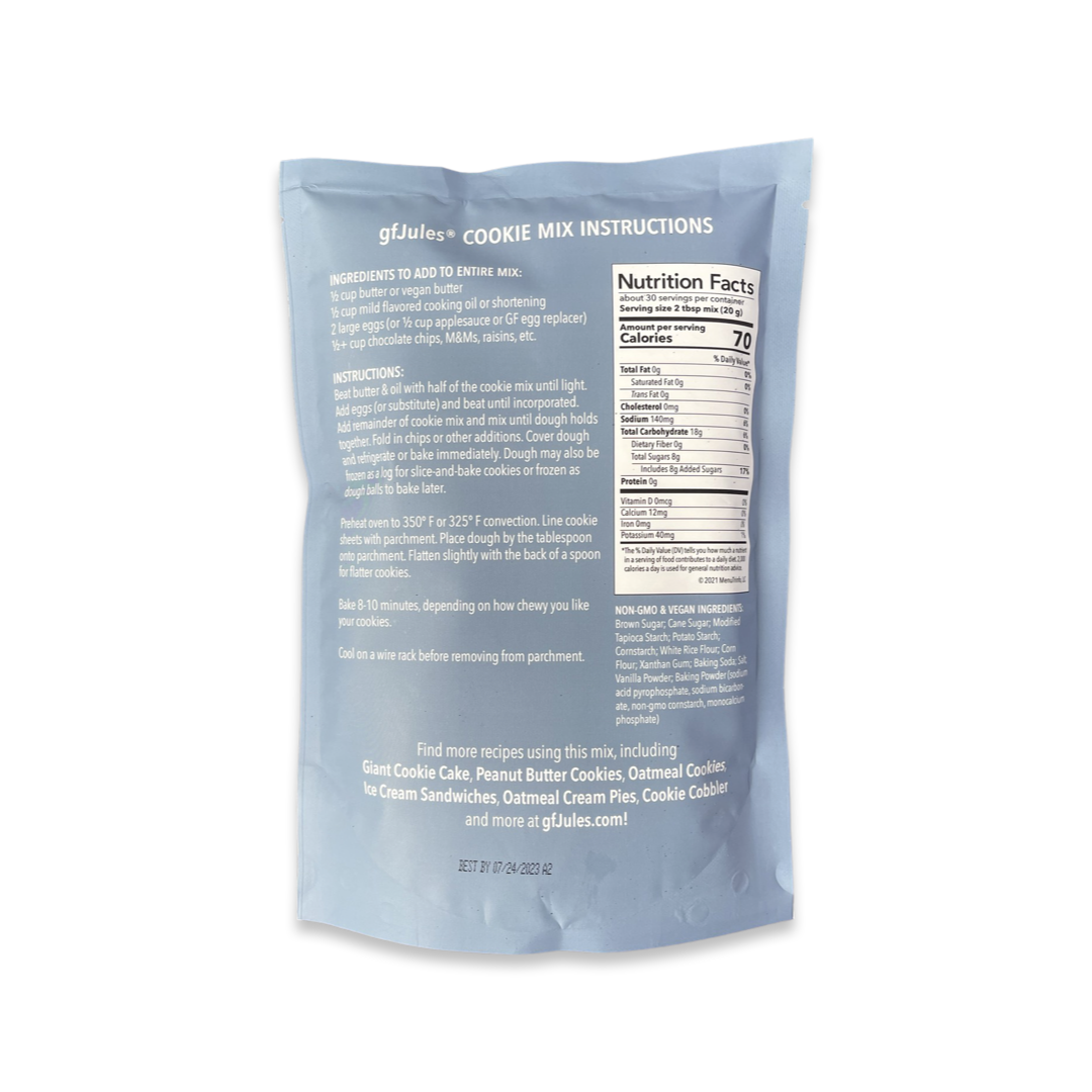 gfJules Gluten Free Cookie Mix