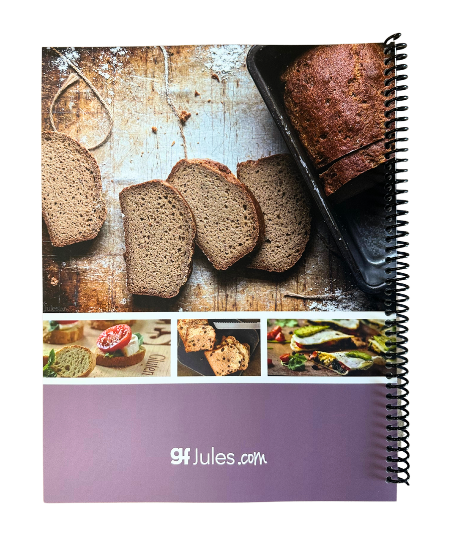 gfJules Gluten Free Bread Baking Book back cover