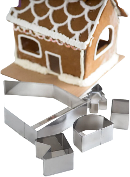 gfJules Gingerbread House Cutters │ For Best Gluten-Free Treats
