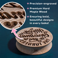 Valentines Day Cookie Stamp - Turtle