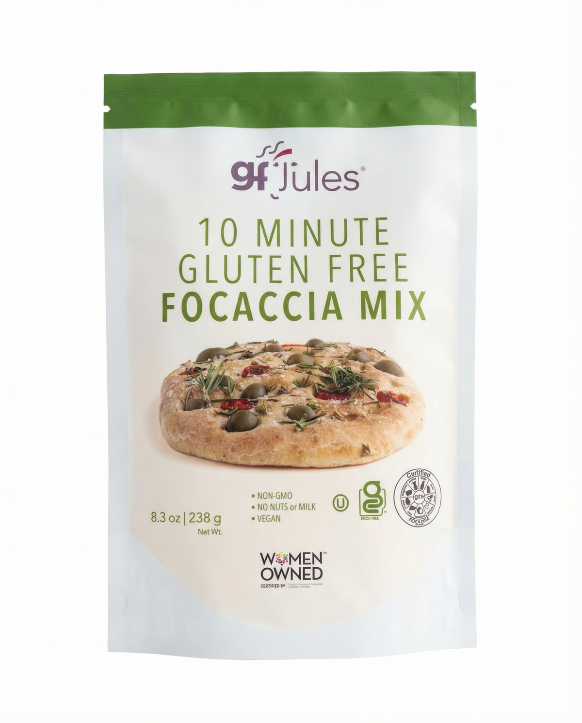 10-Minute Gluten Free Focaccia Mix