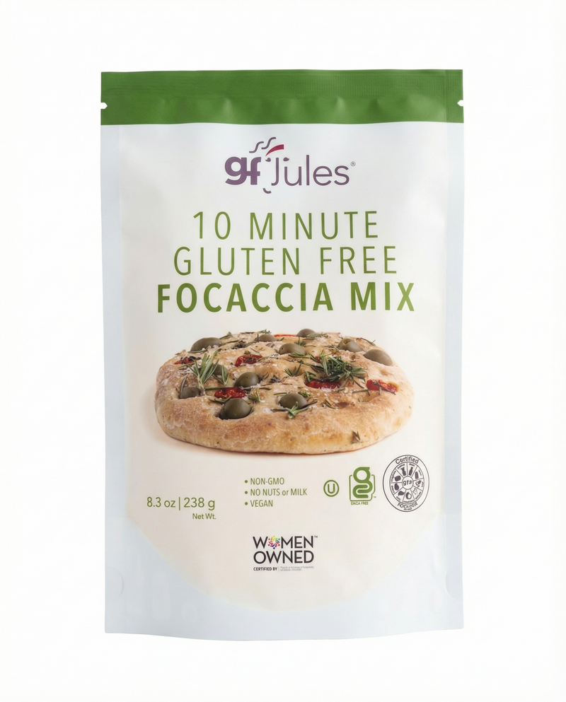 10-Minute Gluten Free Focaccia Mix