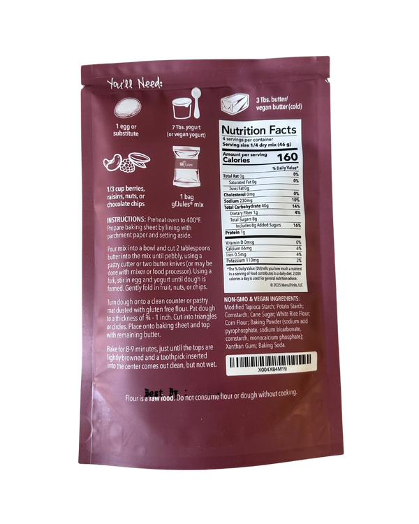 gfJules Gluten Free British Scones Mix