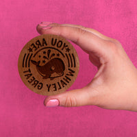 Valentines Day Cookie Stamp - Whale