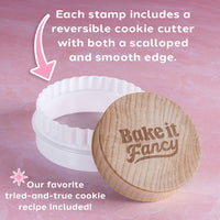 Valentines Day Cookie Stamp - Whale