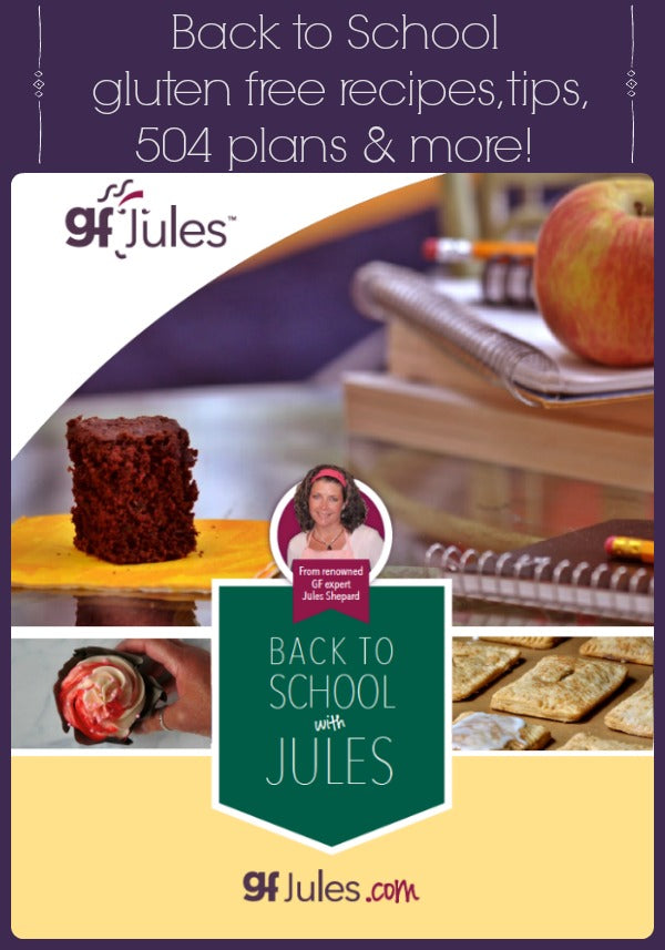 gfJules™ Gluten Free Back To School Ebook
