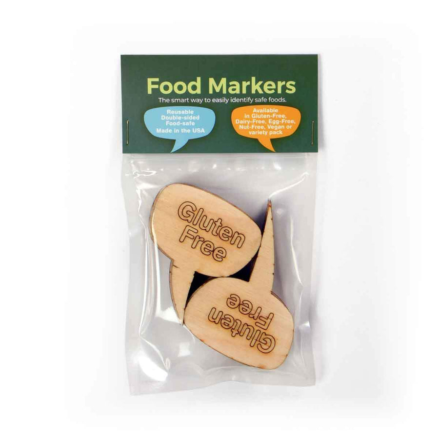 Gluten Free Food Markers (Wood) – gfJules