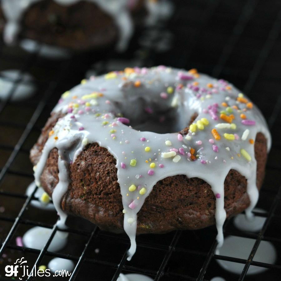 Gluten free donut using gfJules all purpose gluten free flour