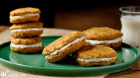 Gluten free oatmeal cream cookies made with gfJules all purpose gluten free flour