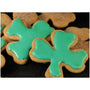 Gluten free shamrock made using gfJules gluten free graham cracker - gingerbread mix