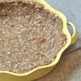 Gluten free graham cracker pie crust made with gfJules gluten free graham cracker - gingerbread mix