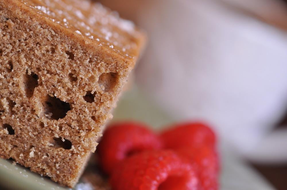 Gluten free gingerbread made with gfJules gluten free graham cracker - gingerbread mix