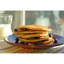 Gluten free pancakes made from gfJules gluten free pancake mix