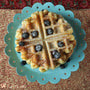 Gluten free waffles made with gfJules gluten free pancake mix