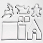 Gingerbread House Cutter Set