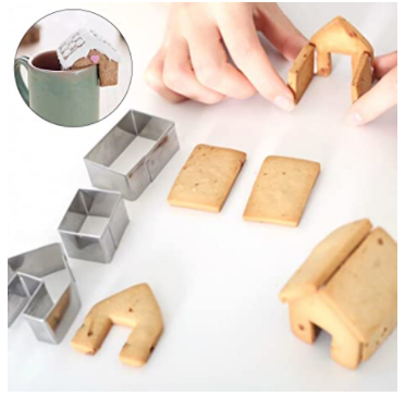 Mini Gingerbread House Cutters