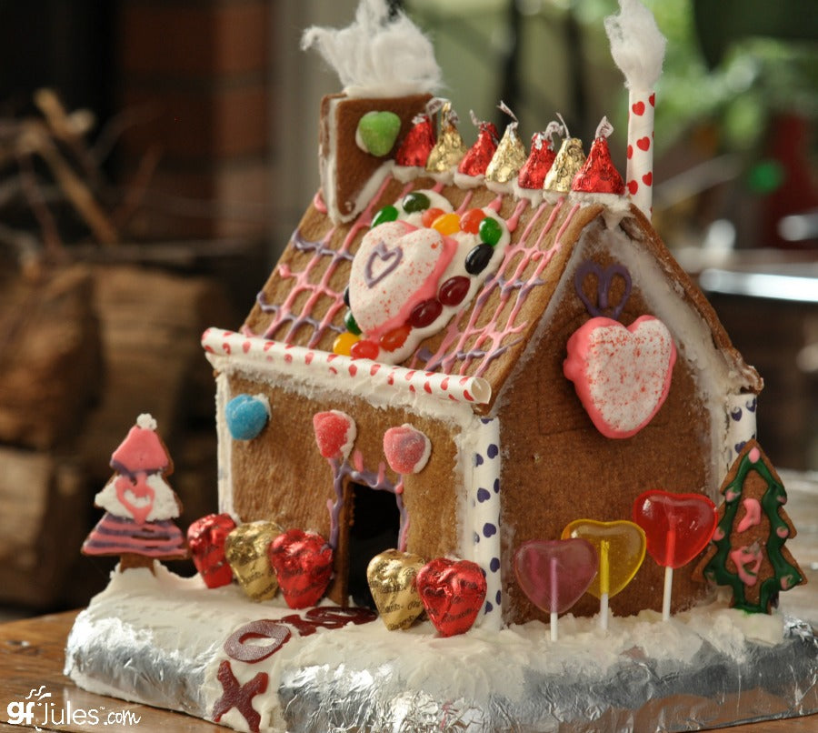 gfJules Gingerbread House Cutters │ For Best Gluten-Free Treats