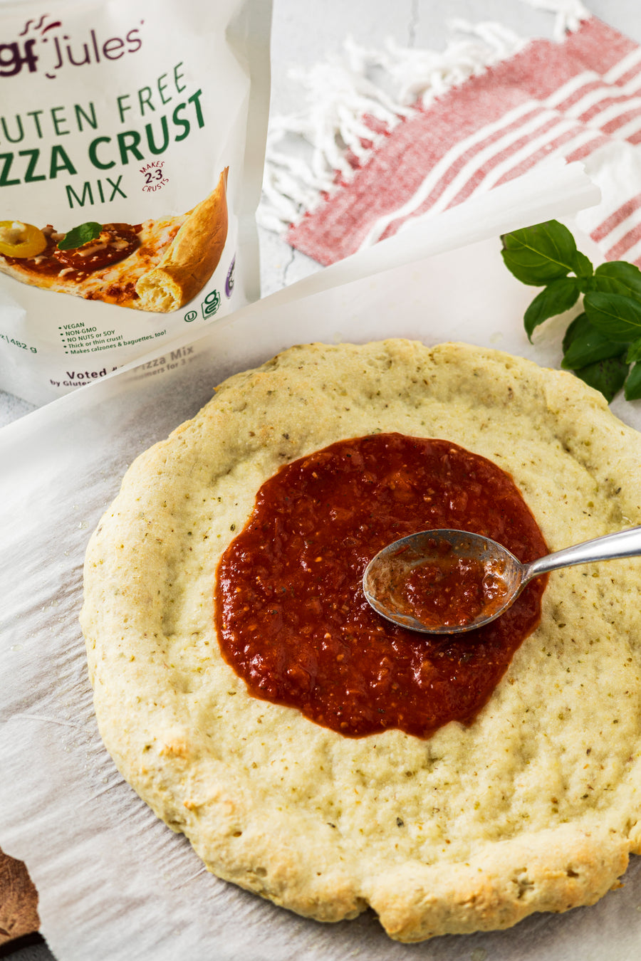 gfJules Gluten Free Pizza Crust Mix