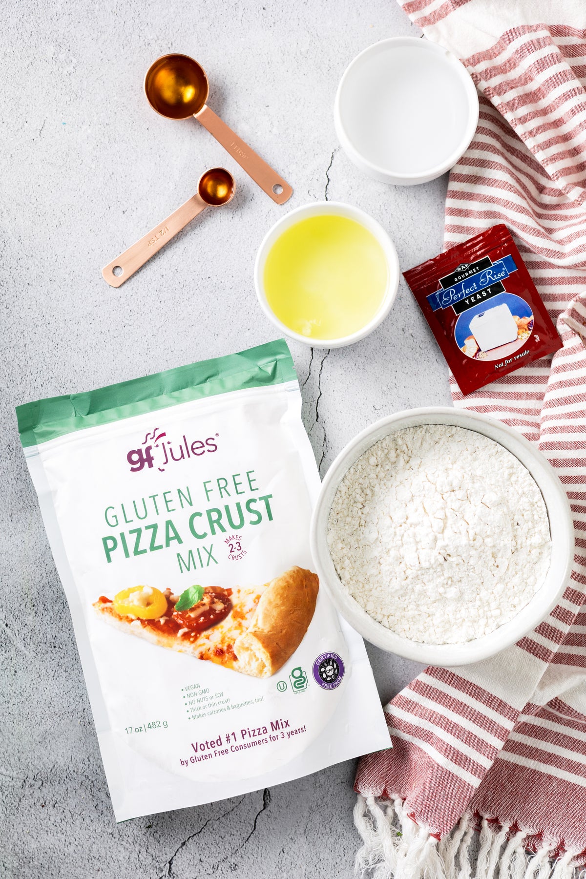 gfJules Gluten Free Pizza Crust Mix