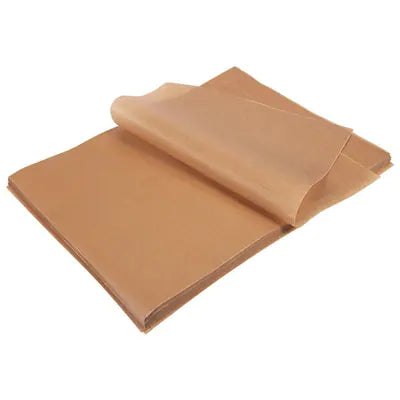 Zenlogy 12x16 (200 Pcs) Unbleached Parchment Paper Baking Sheets - Exact Fit for